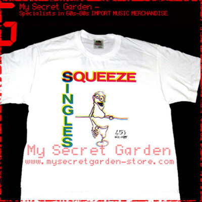 Squeeze - Singles 45's and Under T Shirt 